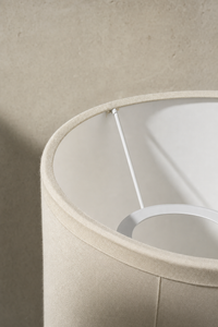 Abat-Jour en Lin Design Cylindrique – Celia Roma