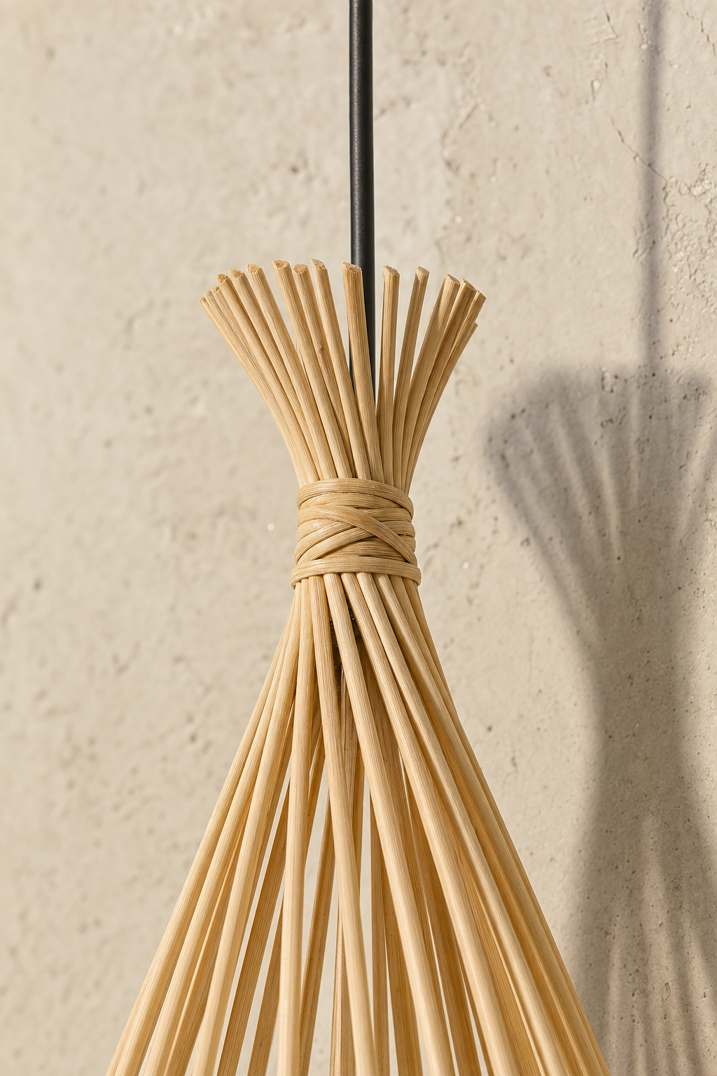 Abat-Jour Suspension en Rotin Design – Neria Muse