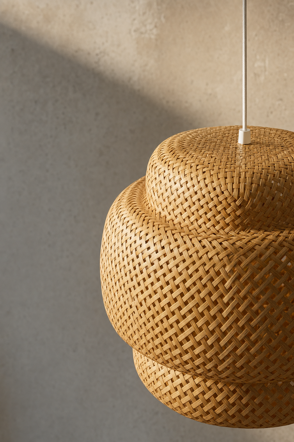 Abat-Jour Suspension en Bambou Original – Kaia Rive