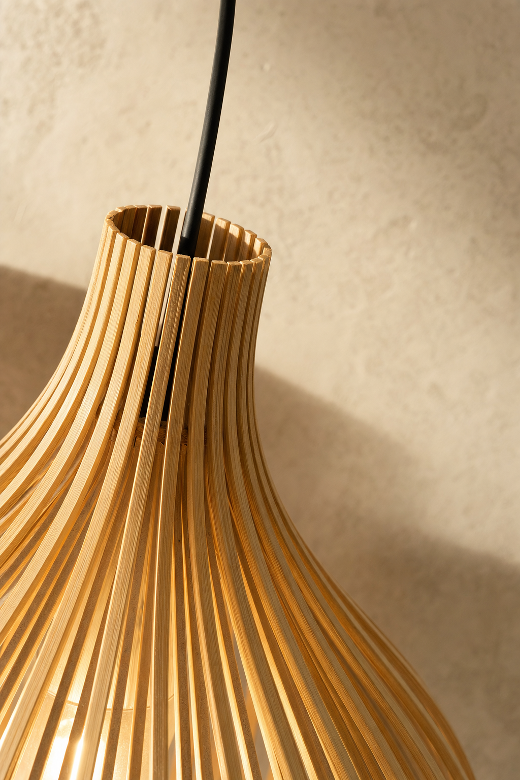 Abat-Jour Suspension en Rotin Design – Neria Rive
