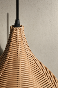Abat-Jour Suspension en Rotin Design – Neria Nova