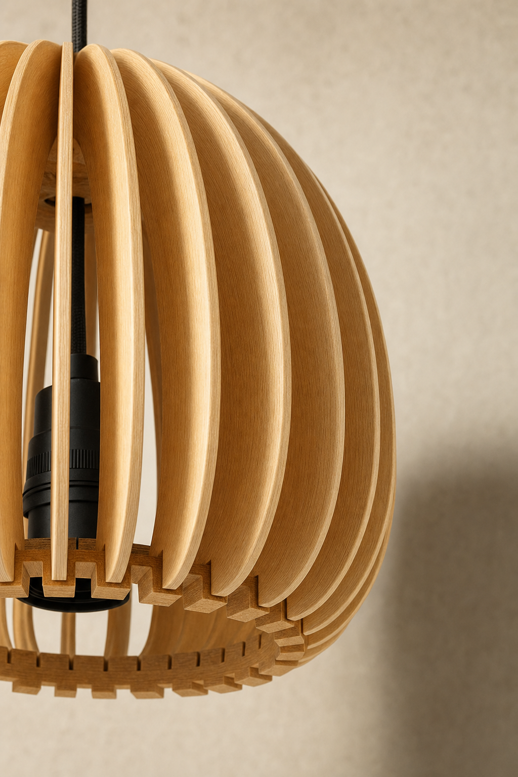 Abat-Jour Suspension en Rotin Design – Alba Muse