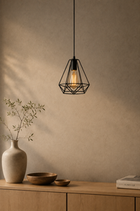 Abat-Jour Suspension en Métal Vintage – Luma Valmie