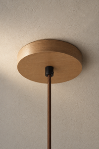 Abat-Jour Suspension en Travertin Wabi-Sabi – Vela Muse