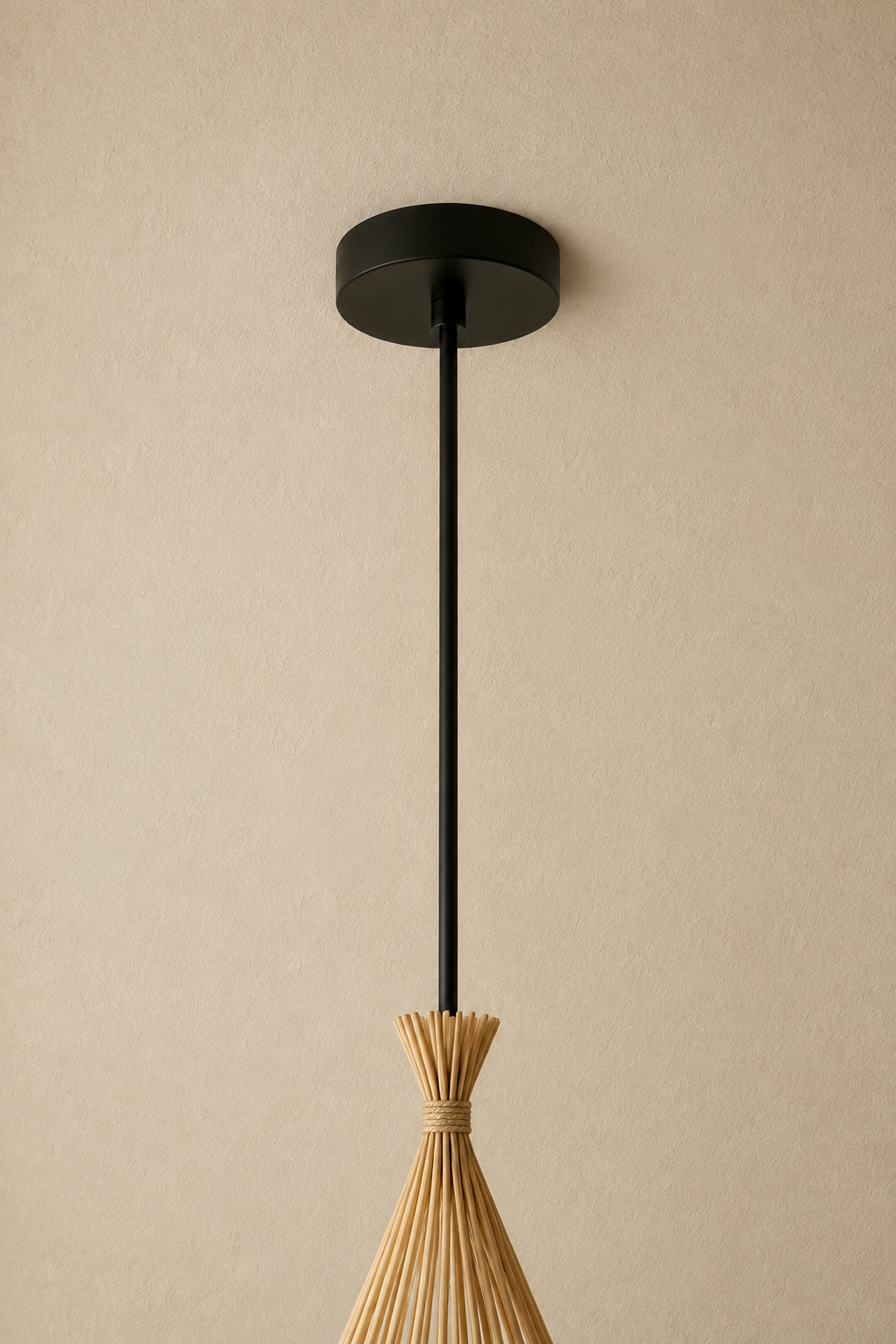 Abat-Jour Suspension en Rotin Design – Neria Muse