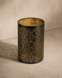 Abat-Jour Lampe de Chevet en Métal Vintage Cylindrique – Vela Aube