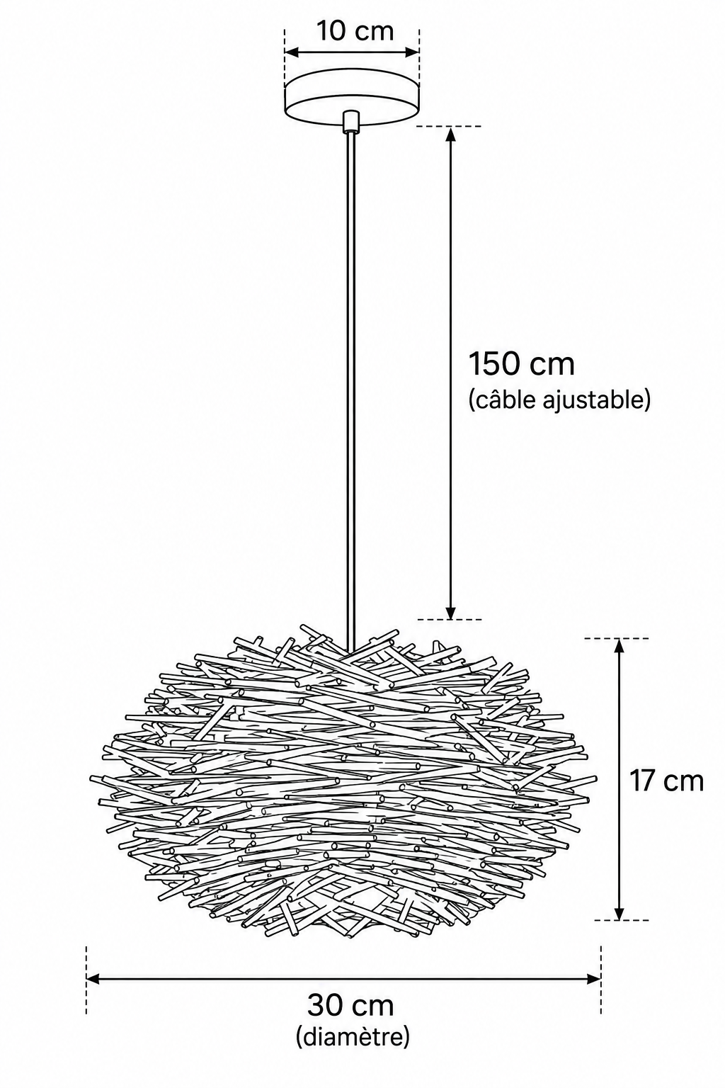 Abat-Jour Suspension Design – Neria Halo