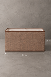 Abat-Jour Lampe de Chevet en Tissu Design Rectangulaire – Talia Terra