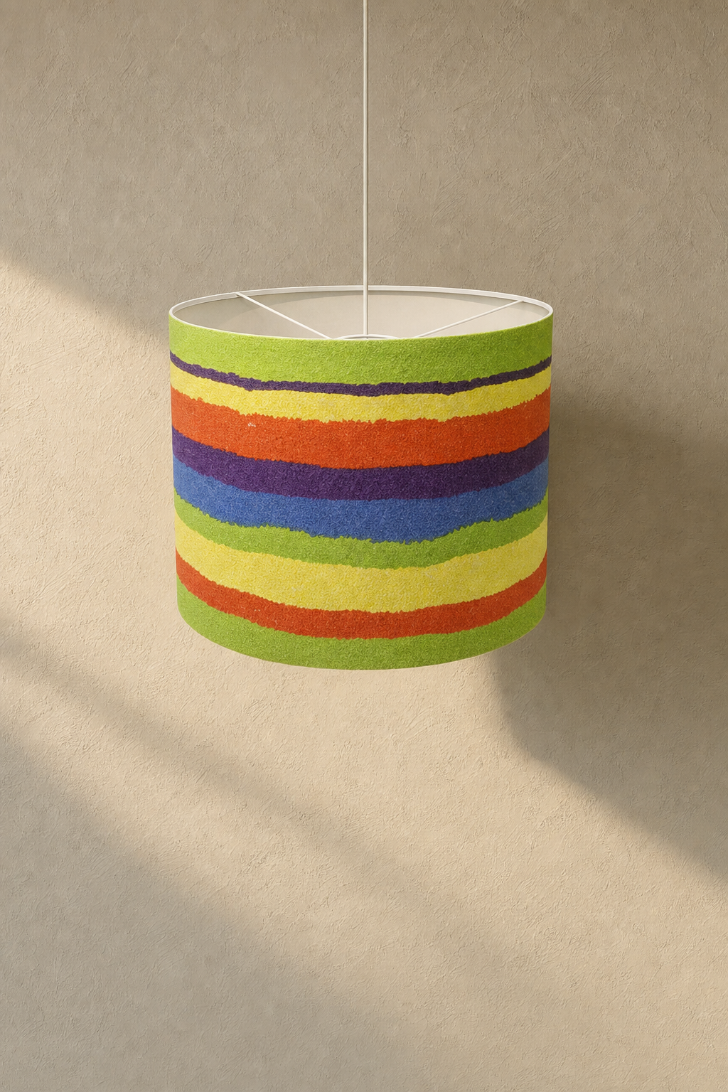 Abat-jour suspension Eira Muse coloré au style vintage