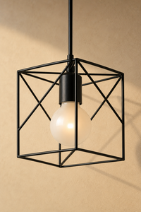 Abat-Jour Suspension en Métal Vintage – Luma Halo