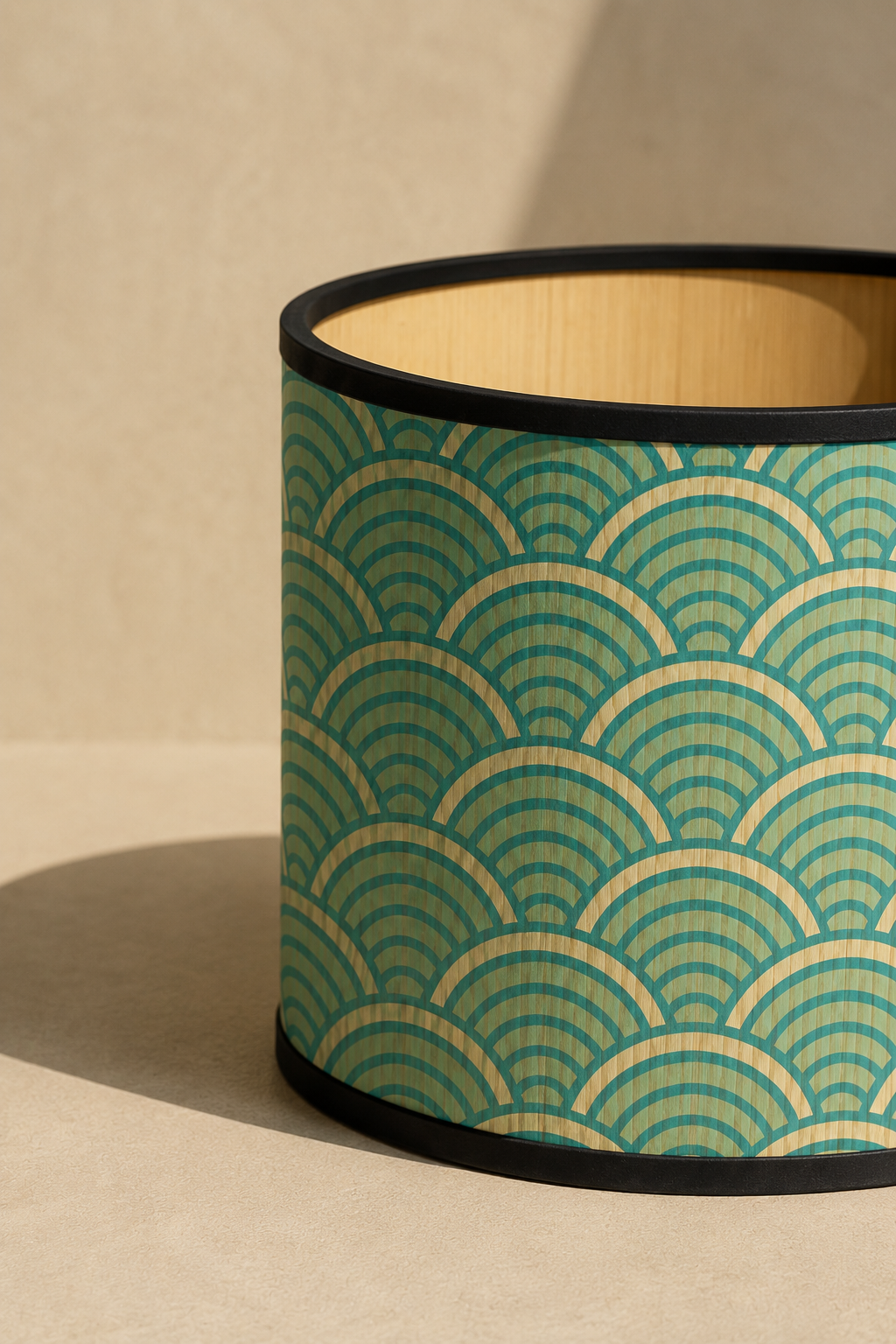 Abat-Jour Tambour en Bambou – Nara Rive