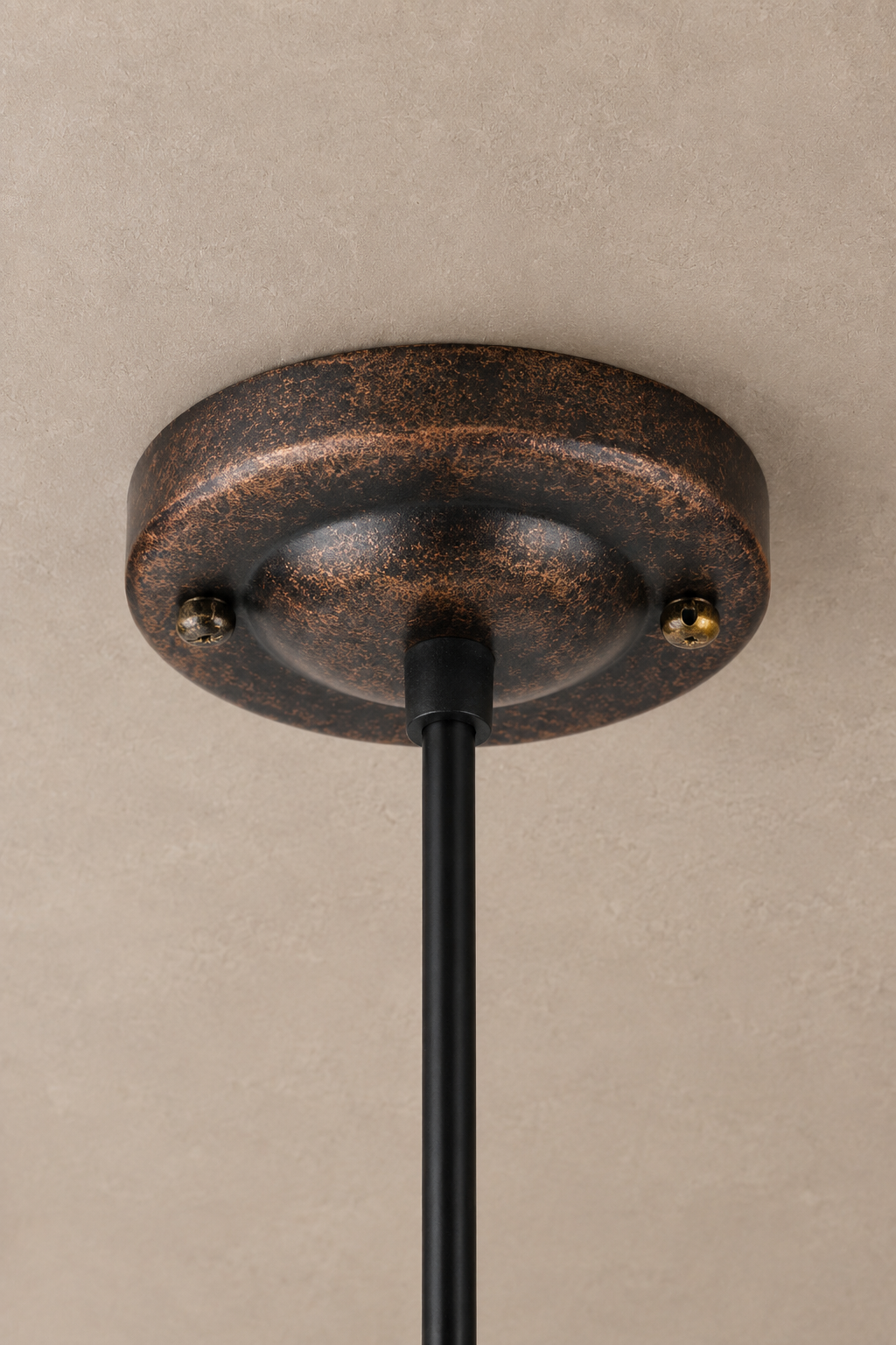 Abat-Jour Suspension en Métal Vintage – Siena Sable