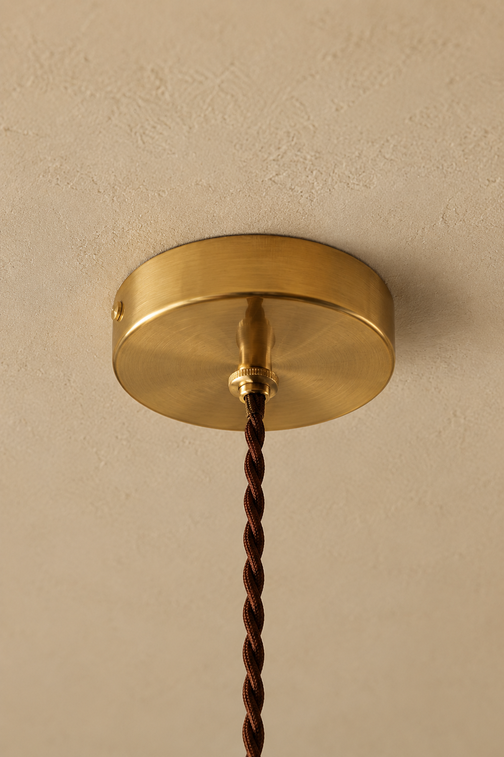 Abat-Jour Suspension en Verre Vintage – Milo Nacre