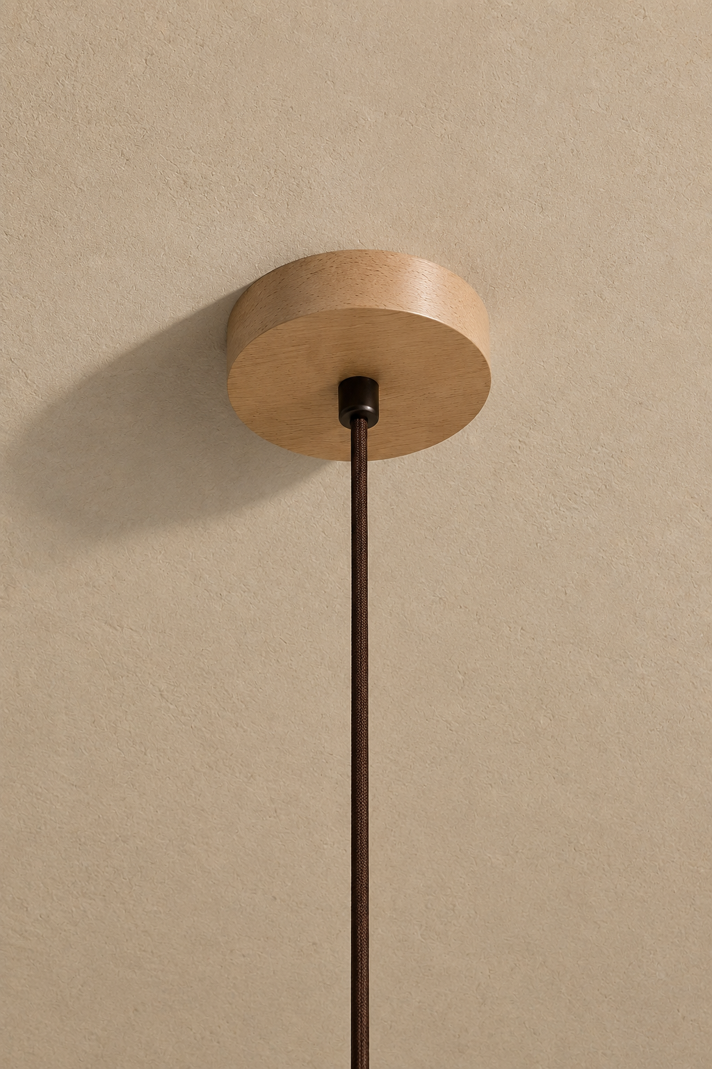 Abat-Jour Suspension en Travertin Wabi-Sabi – Yuna Aube