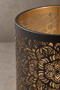 Abat-Jour Lampe de Chevet en Métal Vintage Cylindrique – Vela Nacre