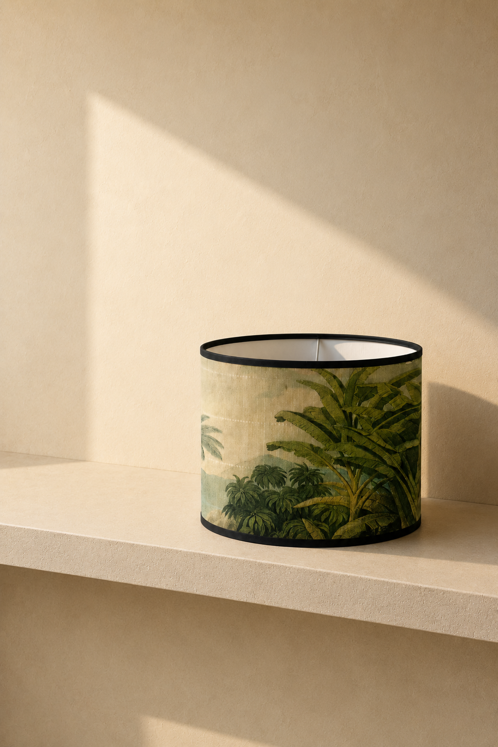 Abat-Jour Tambour en Bambou – Lena Rive