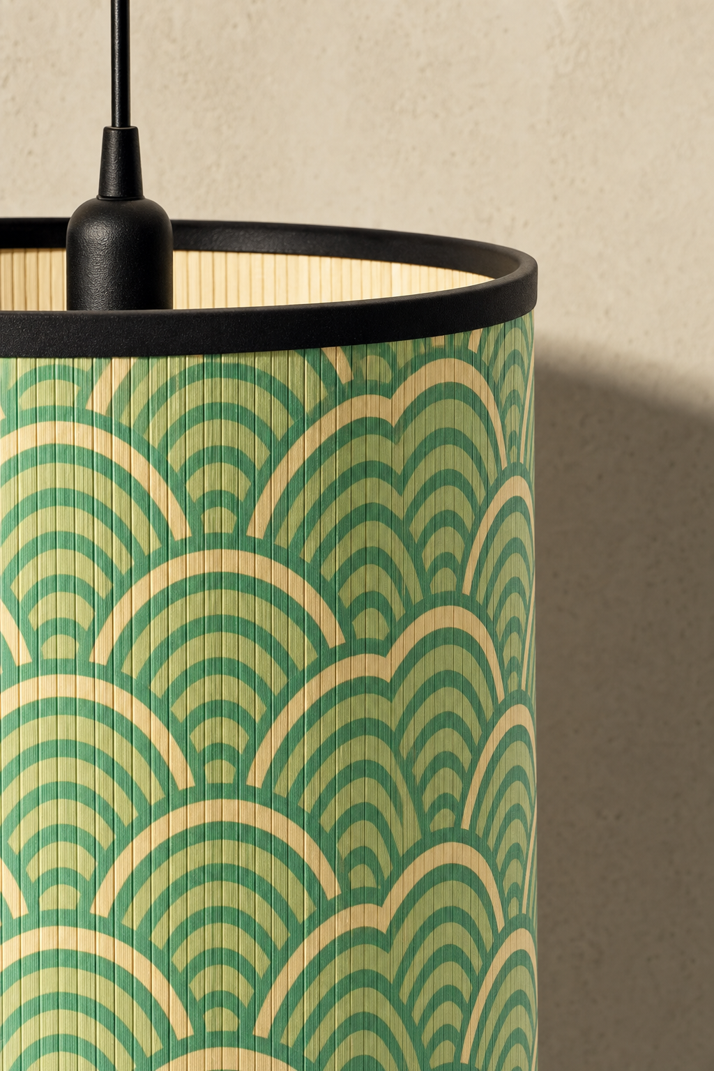 Abat-Jour Tambour en Bambou – Nara Halo